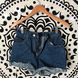 brandy melville high waisted shorts